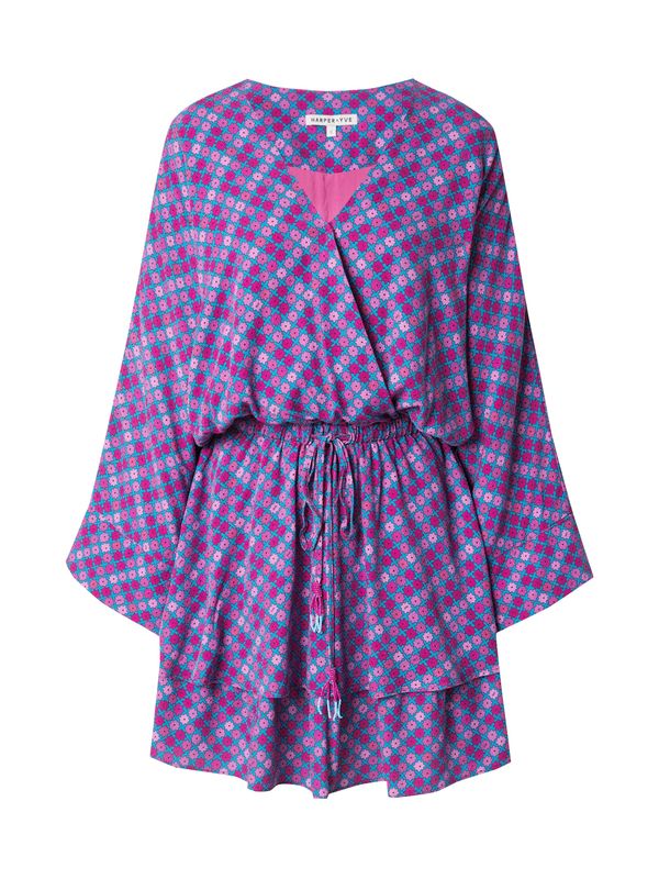 Harper & Yve Harper & Yve Рокля  лазурно синьо / лилав / тъмнорозово / черно