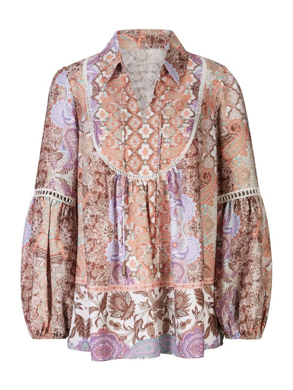 heine heine Блуза  бежово / пъстро