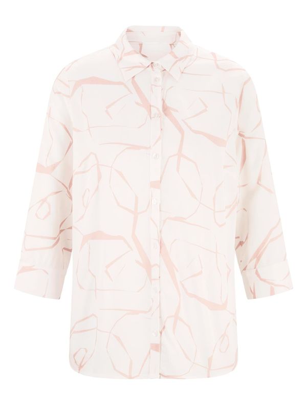 heine heine Блуза  бледорозово / бяло