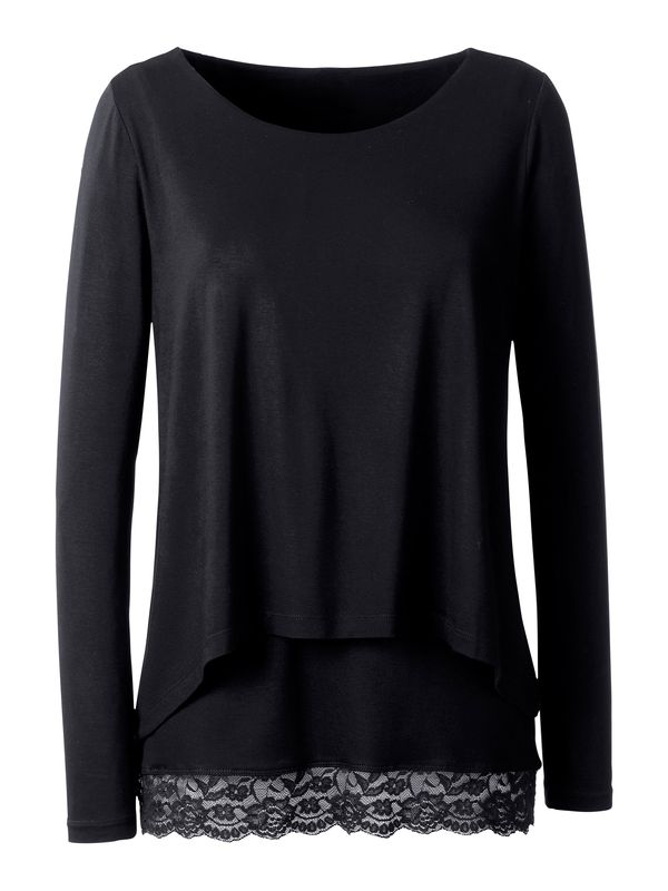 heine heine Блуза  черно