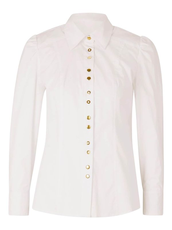 heine heine Блуза  злато / бяло