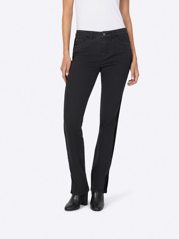 heine heine Дънки  антрацитно черно