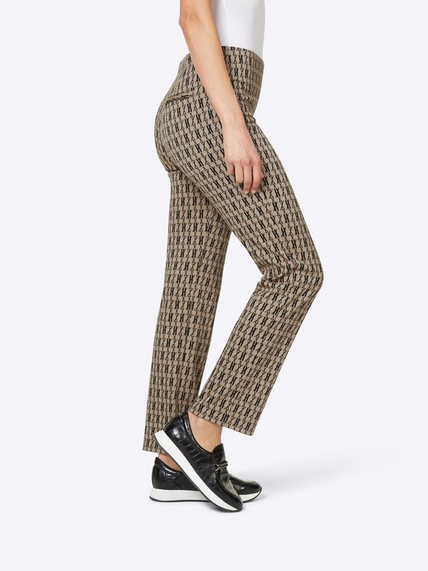 heine heine Панталон  бежово / черно