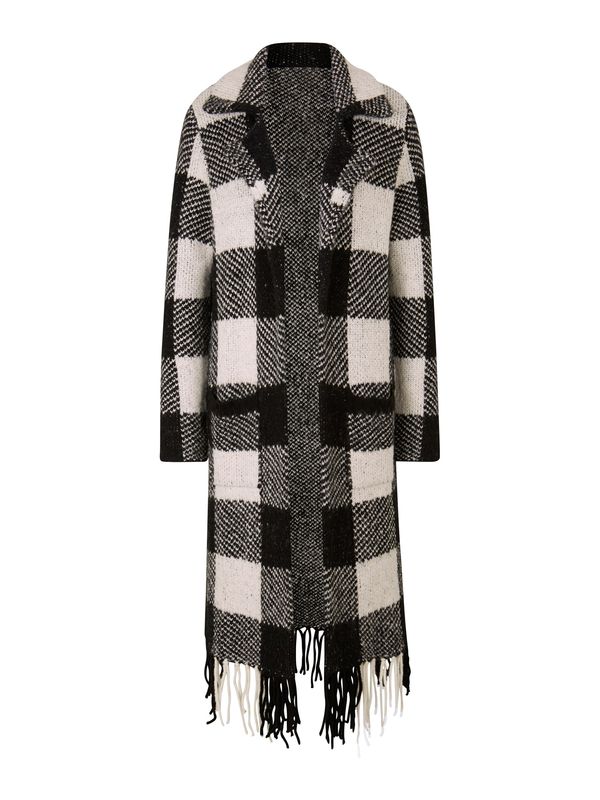 heine heine Плетена жилетка  черно / бяло