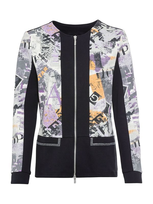 heine heine Плетена жилетка  пъстро / черно