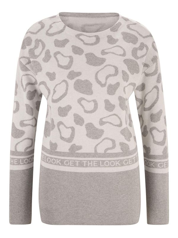 heine heine Пуловер  базалтово синьо / светлосиво