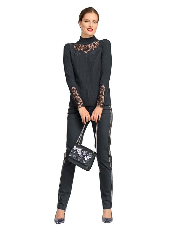 heine heine Пуловер  черно