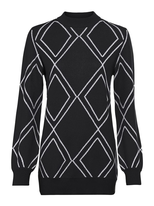 heine heine Пуловер  черно / бяло