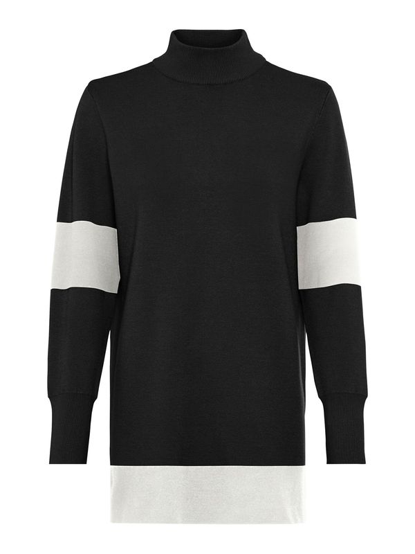 heine heine Пуловер  черно / бяло