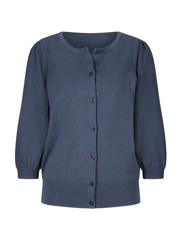 heine heine Пуловер  опушено синьо