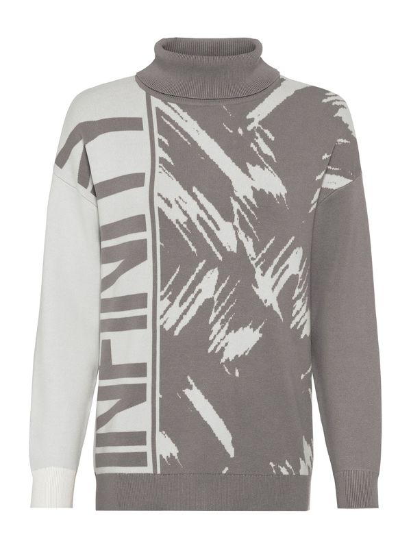 heine heine Пуловер  сиво / сребърно