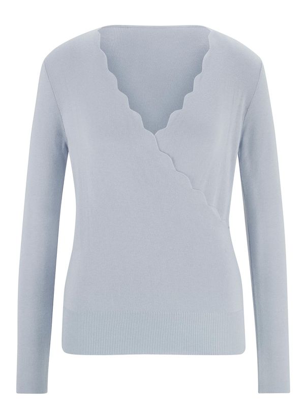 heine heine Пуловер  светлосиньо