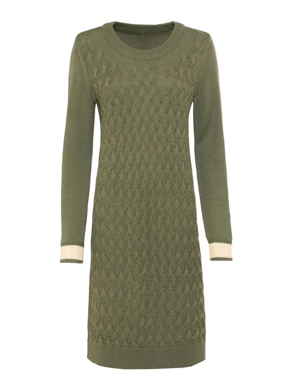 heine heine Рокля  бежово / каки