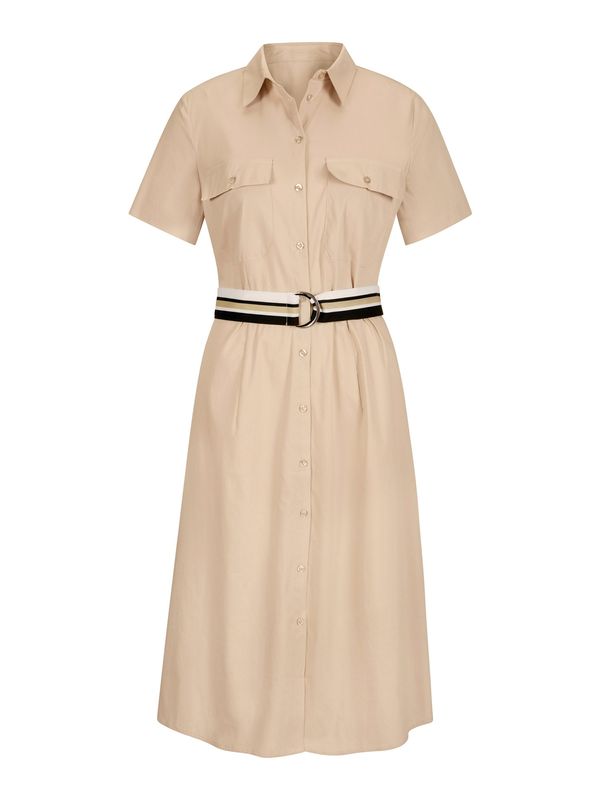 heine heine Рокля тип риза  цвят "пясък"