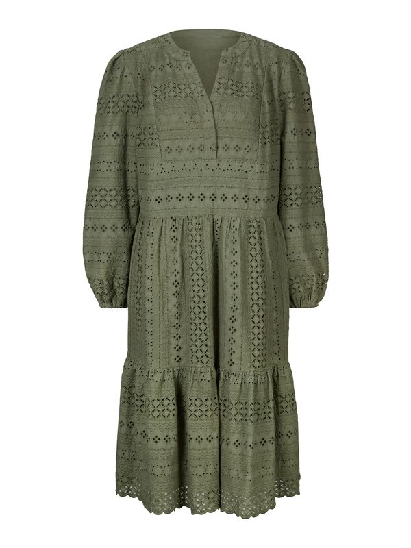 heine heine Рокля тип риза  маслина