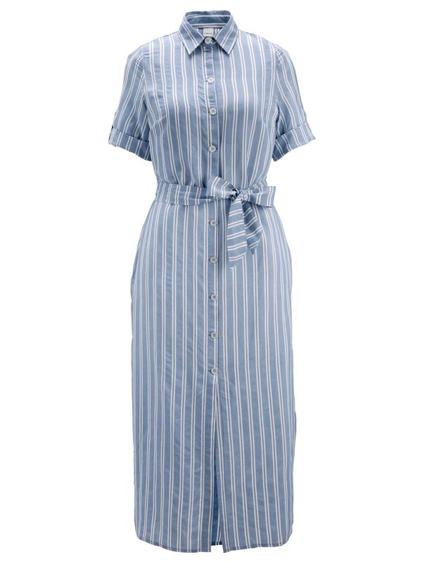 heine heine Рокля тип риза  светлосиньо