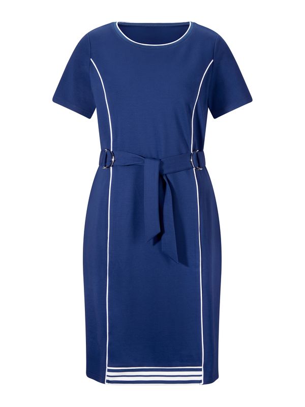 heine heine Рокля  тъмносиньо / бяло