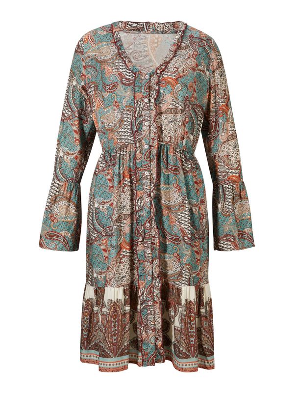 heine heine Рокля  тюркоазен / червено / черно / бяло