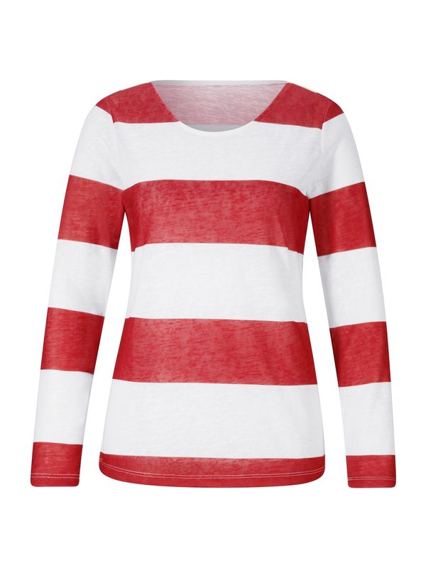 heine heine Тениска  червено / бяло