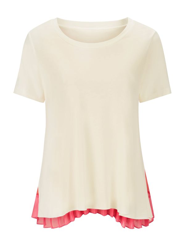 heine heine Тениска  екрю / розово