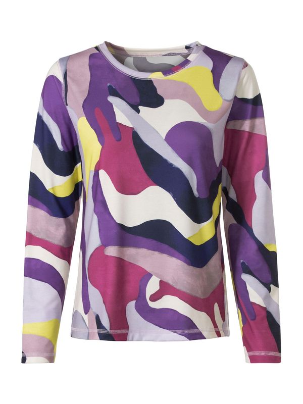 heine heine Тениска  лилав / розово / черно / бяло