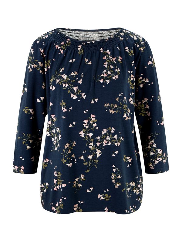 heine heine Тениска  морскосиньо / маслина / бледорозово / светлорозово