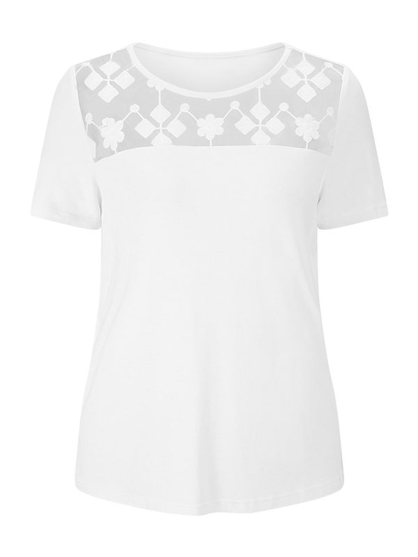 heine heine Тениска  мръсно бяло