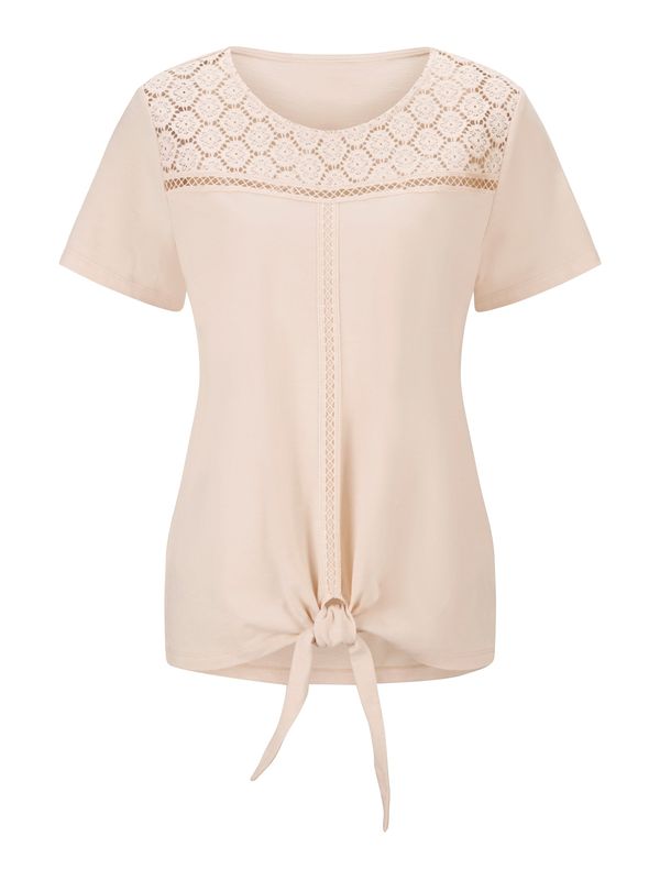 heine heine Тениска  слонова кост