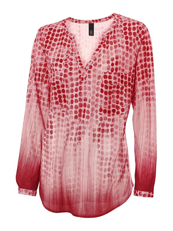 heine heine Туника  светлорозово / бордо