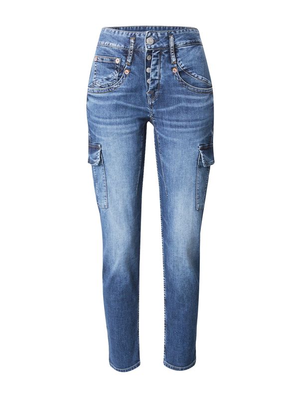 Herrlicher Herrlicher Карго дънки 'Shyra'  син деним