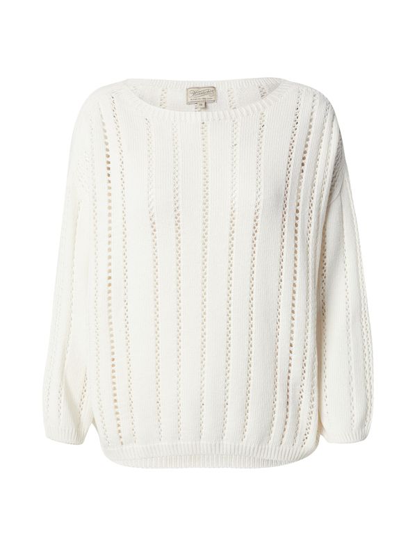 Herrlicher Herrlicher Пуловер 'Mia Malu'  мръсно бяло