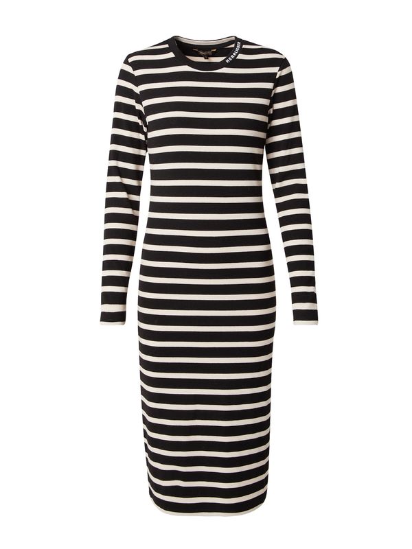 Herrlicher Herrlicher Рокля  черно / бяло