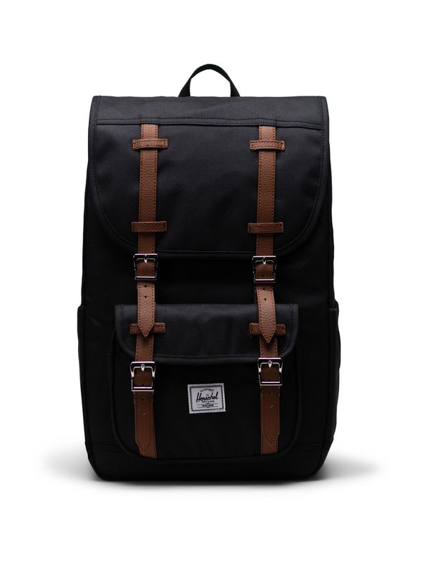 Herschel Herschel Раница 'Little America™ Mid'  кафяво / черно / бяло