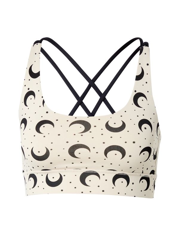 Hey Honey Hey Honey Спортен сутиен  бежово / черно