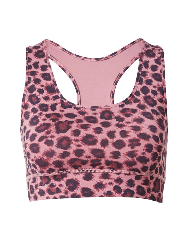 Hey Honey Hey Honey Спортен сутиен  бледорозово / малина / черно