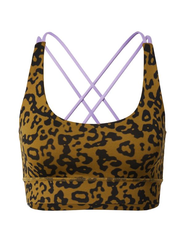 Hey Honey Hey Honey Спортен сутиен  маслина / светлолилаво / черно