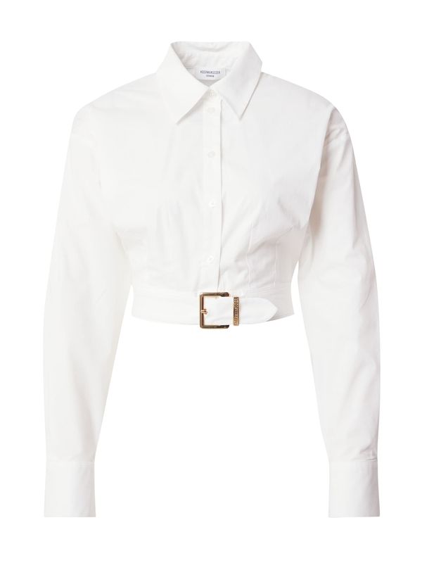 Hoermanseder x About You Hoermanseder x About You Блуза 'Binia'  бяло