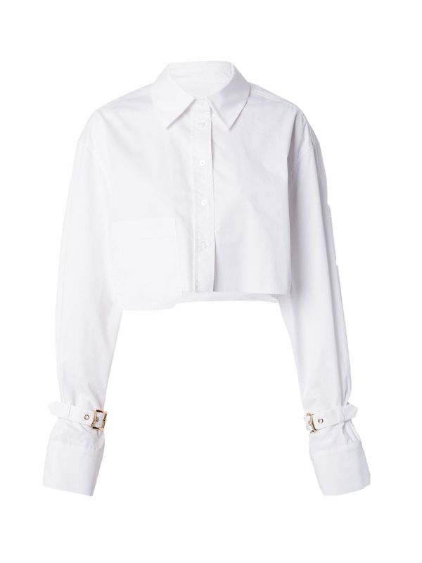 Hoermanseder x About You Hoermanseder x About You Блуза 'Bryna'  бяло