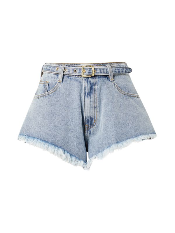 Hoermanseder x About You Hoermanseder x About You Дънки 'Caro'  светлосиньо