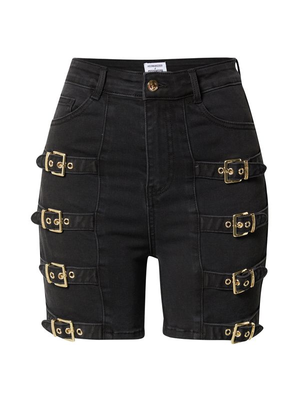 Hoermanseder x About You Hoermanseder x About You Дънки 'Emmy'  антрацитно черно