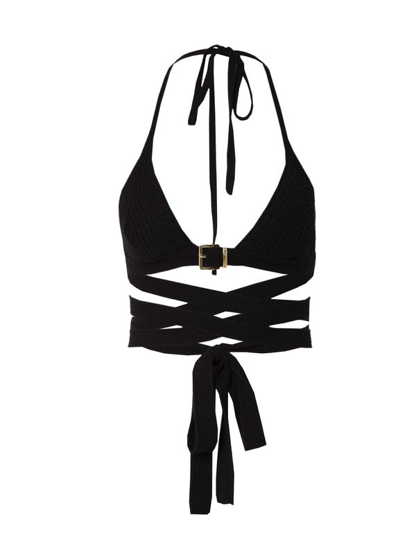 Hoermanseder x About You Hoermanseder x About You Плетен топ 'Betty'  черно