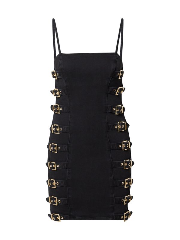 Hoermanseder x About You Hoermanseder x About You Рокля 'Fina'  антрацитно черно