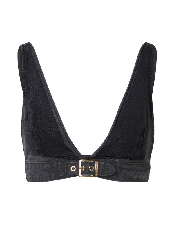 Hoermanseder x About You Hoermanseder x About You Топ 'Amalia'  черен деним