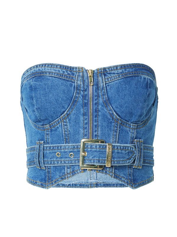 Hoermanseder x About You Hoermanseder x About You Топ 'Ashley'  син деним