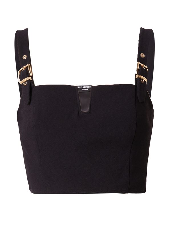 Hoermanseder x About You Hoermanseder x About You Топ 'Bora'  злато / черно