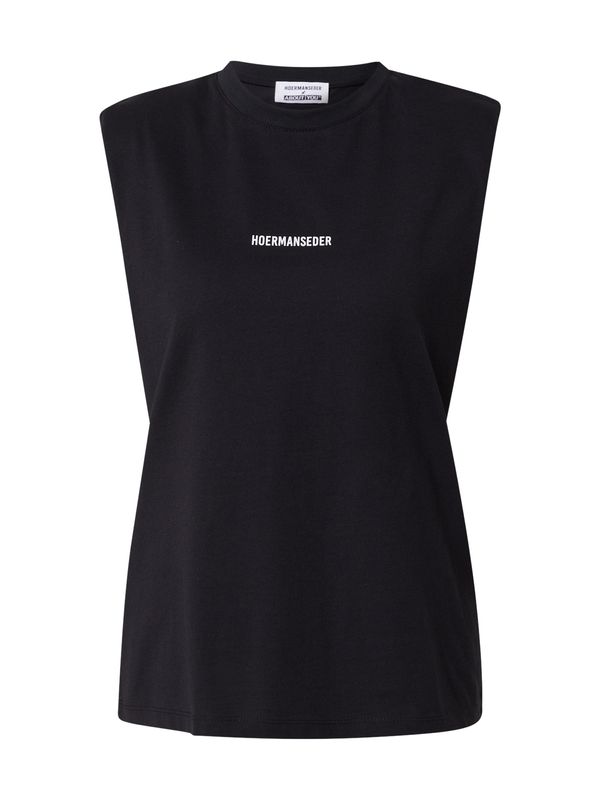 Hoermanseder x About You Hoermanseder x About You Топ 'Josy'  черно / бяло