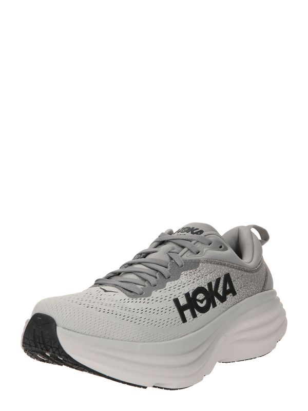 Hoka One One Hoka One One Маратонки за бягане 'BONDI 8'  сиво / черно