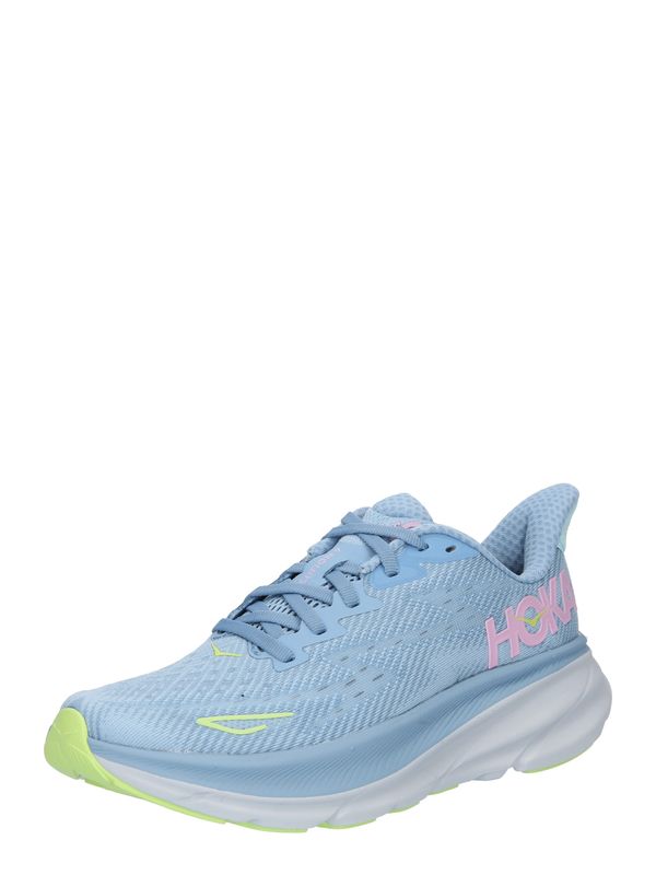 Hoka One One Hoka One One Маратонки за бягане 'CLIFTON 9'  опушено синьо / лимоненожълто / бледорозово