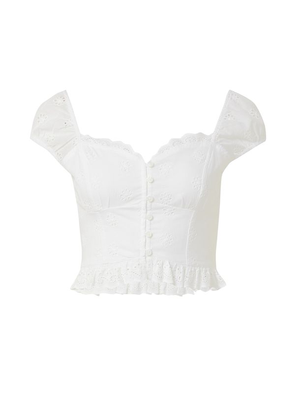 HOLLISTER HOLLISTER Блуза  бяло