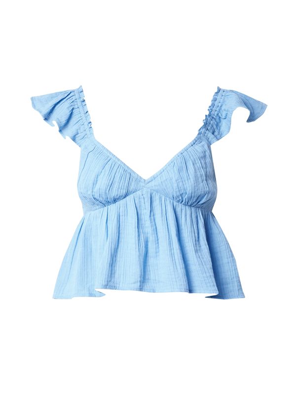 HOLLISTER HOLLISTER Блуза  светлосиньо